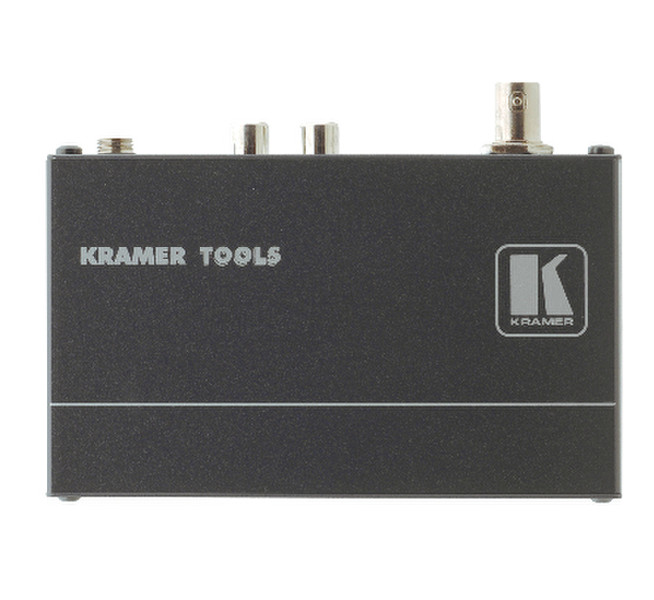 Kramer Electronics Composite Video & Stereo Audio AV transmitter Черный