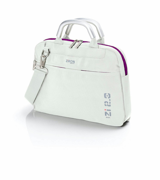 Ziron ZR005 13Zoll Aktenkoffer Violett, Weiß Notebooktasche