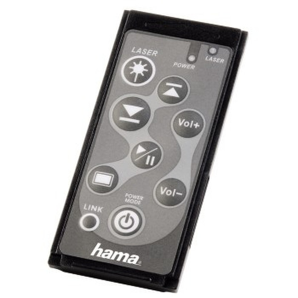 Hama EP1 Express Card Laser Presenter Черный, Cеребряный беспроводной презентер