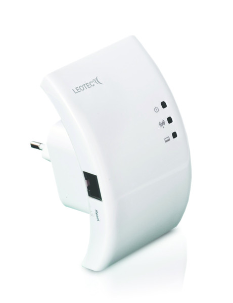 Leotec LEWREP300 Подключение Ethernet Wi-Fi Белый 1шт PowerLine network adapter