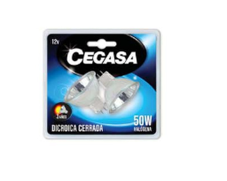 Cegasa 003888 50W GU5.3 White halogen bulb