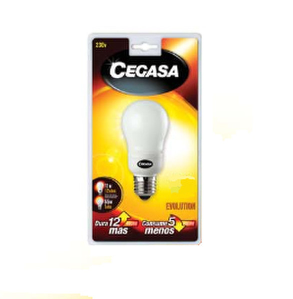 Cegasa 100258 7W E27 Unspecified White energy-saving lamp