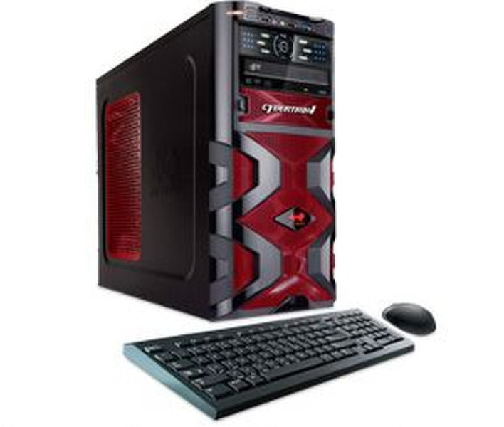 CybertronPC Assassin GM2242F 4.2GHz FX 4170 Midi Tower Black,Red