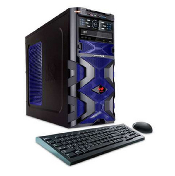 CybertronPC Assassin GM4242B 4.2GHz FX 4170 Midi Tower Black,Blue