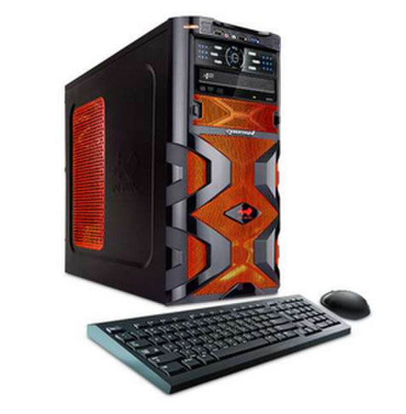 CybertronPC Assassin GM4242H 4.2GHz FX 4170 Midi Tower Black,Orange