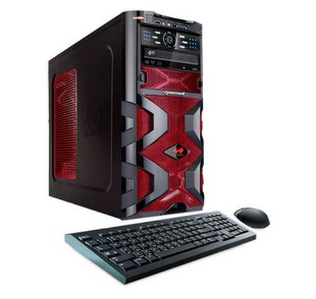 CybertronPC Assassin GM4242I 4.2GHz FX 4170 Midi Tower Black,Red
