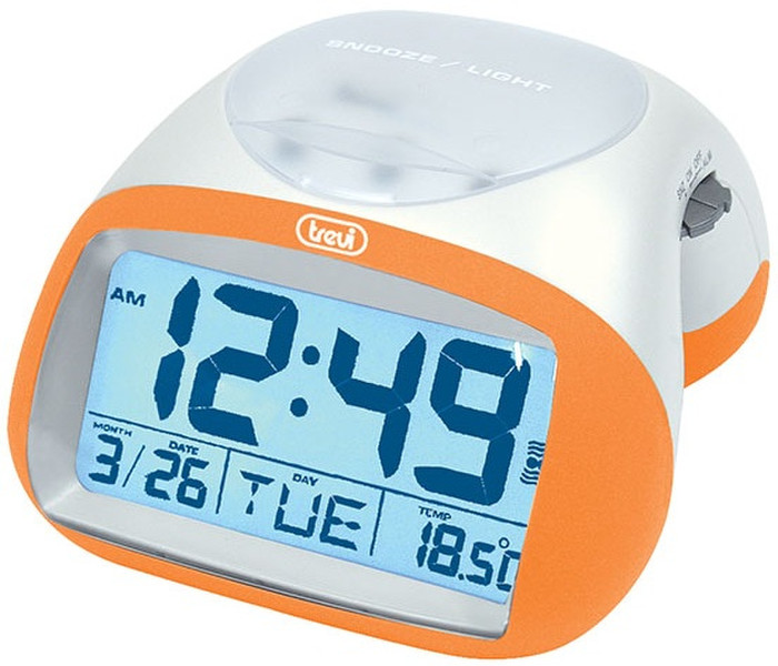Trevi SLD 3071 Digital table clock Rechteckig Orange
