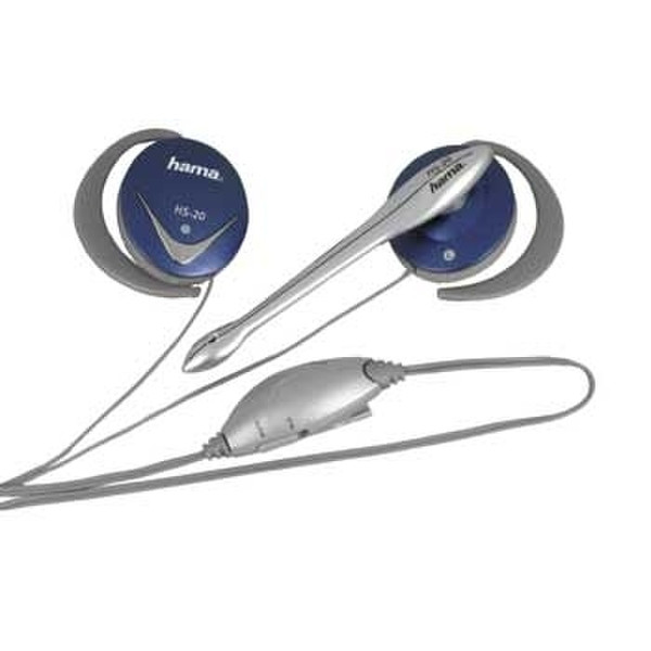 Hama Headset HS-20 Binaural Silver headset