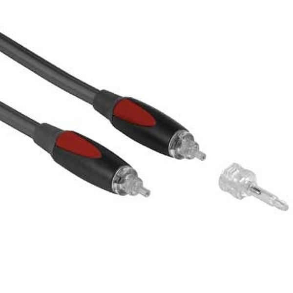 Hama Optical Fibre Connecting Cable ODT Plug - ODT Plug, 0.75m 0.75m Black fiber optic cable