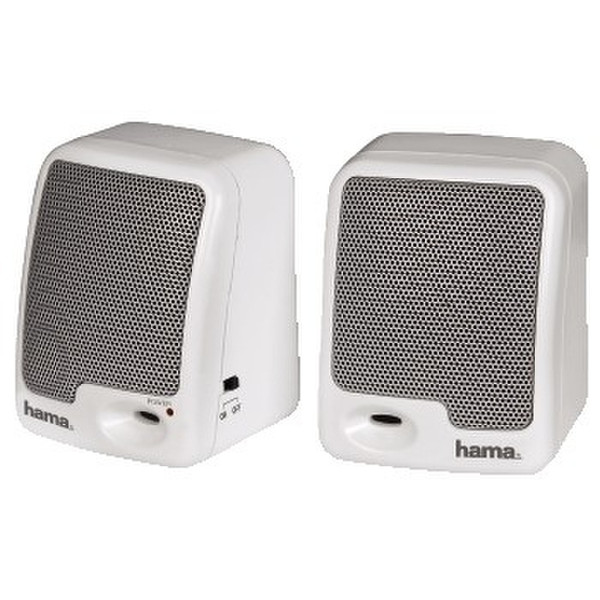 Hama Active Loudspeakers AS-60 7W Weiß Lautsprecher
