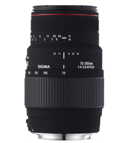 Sigma 70-300mm F4-5.6 APO DG Macro, Nikon Macro lens Black