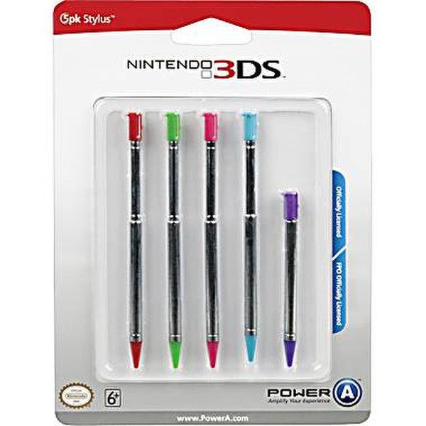 BG Games 3DS Stylus Set Multicolour stylus pen