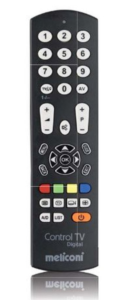 Meliconi 808032 BA IR Wireless Press buttons Black remote control