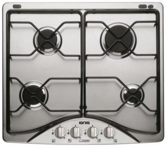 Ignis AKS 212/IX built-in Gas Black,Stainless steel