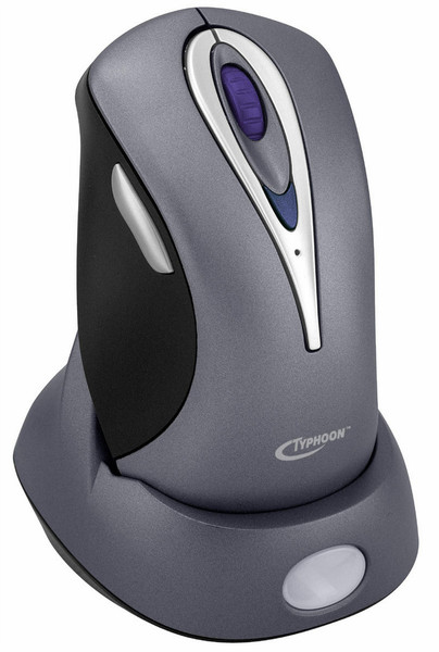Typhoon Wireless Laser Mouse RF Wireless Laser 800DPI Silver mice