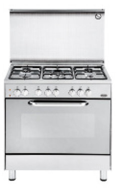 DeLonghi DEMX 855 Freestanding Gas hob A Stainless steel