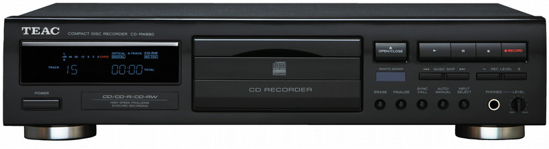 TEAC CD-RW890 HiFi CD player Black