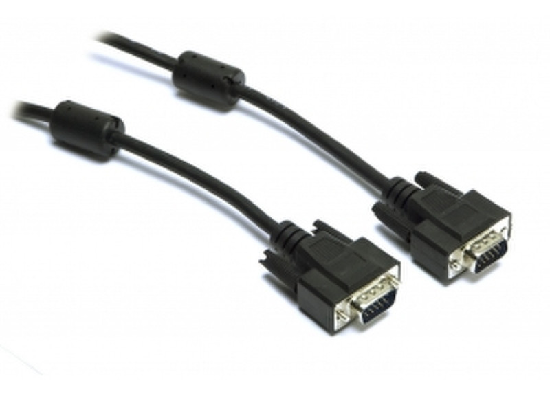 G&BL 5 m, VGA/VGA, M/M 5m VGA (D-Sub) VGA (D-Sub) Schwarz