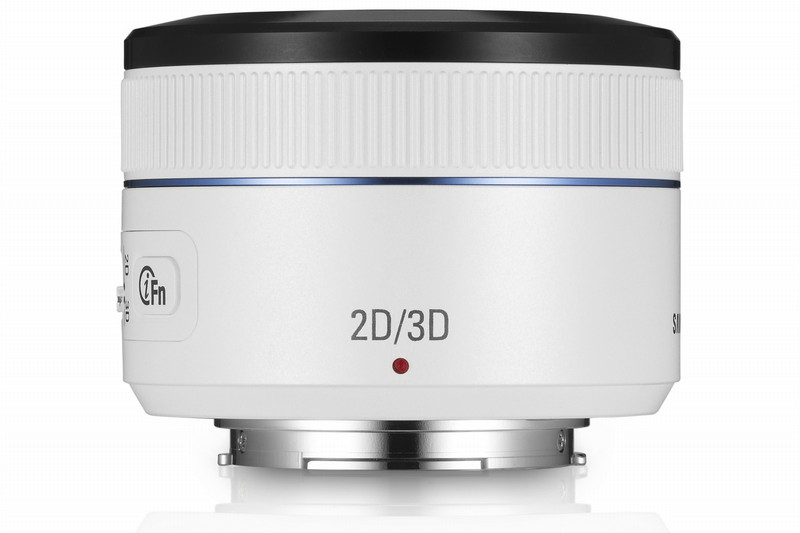 Samsung 45mm F1.8 [T6] 2D / 3D Беззеркальный цифровой фотоаппарат со сменными объективами Белый