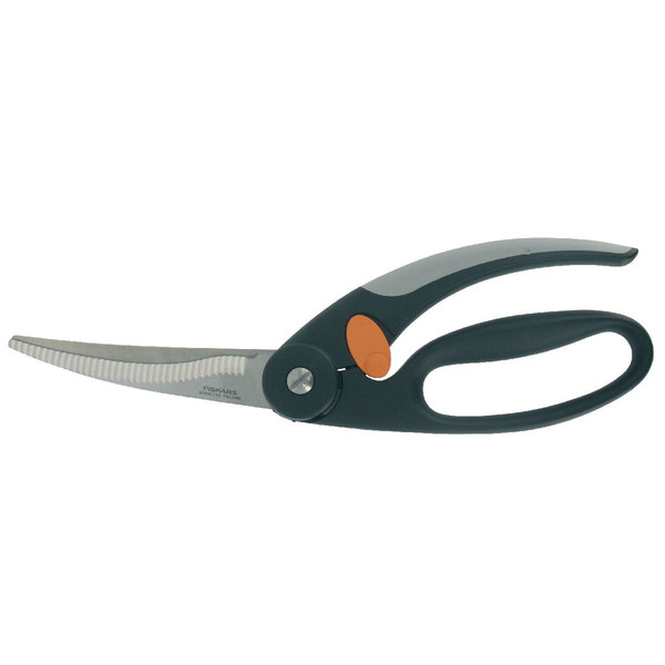 Fiskars F051859975 290mm Black,Grey,Stainless steel Poultry kitchen scissors
