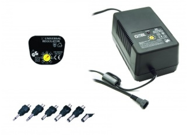G&BL GV1700S Для помещений Черный адаптер питания / инвертор