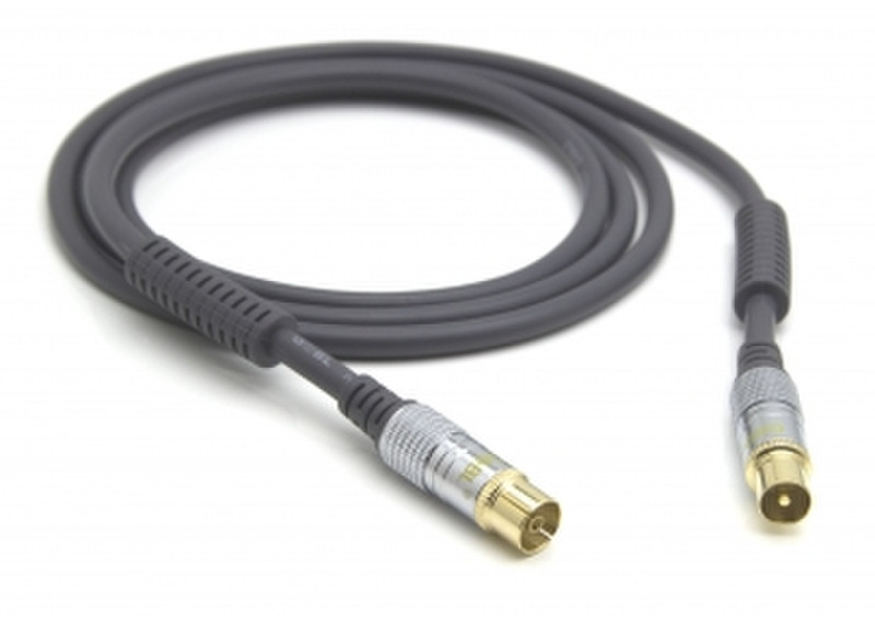 G&BL HESDMF25 2.5m Black coaxial cable