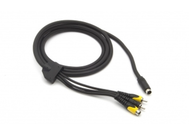 G&BL HSD2147 1.8m S-Video (4-pin) Schwarz Videokabel-Adapter