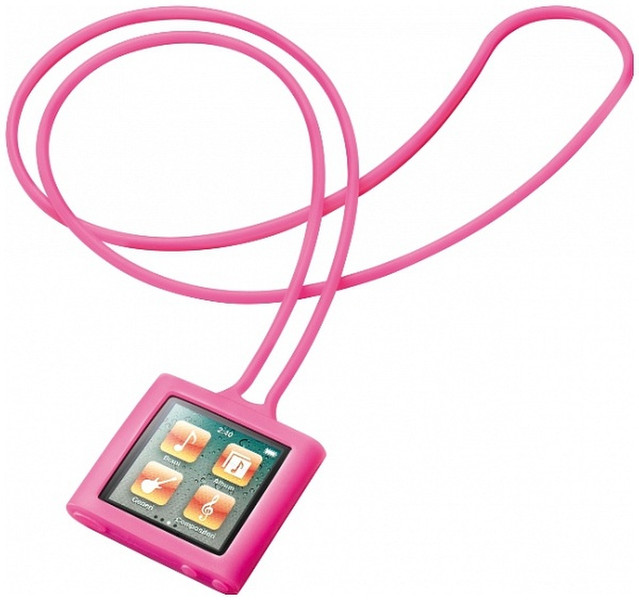 Cellularline MP3STRAPNANO6P Cover case Розовый чехол для MP3/MP4-плееров