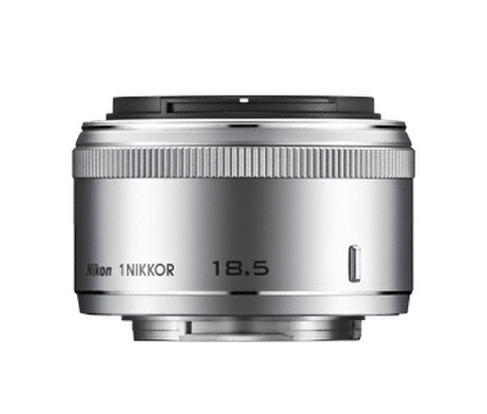 Nikon 1 Nikkor 18.5mm f/1.8 Беззеркальный цифровой фотоаппарат со сменными объективами Cеребряный