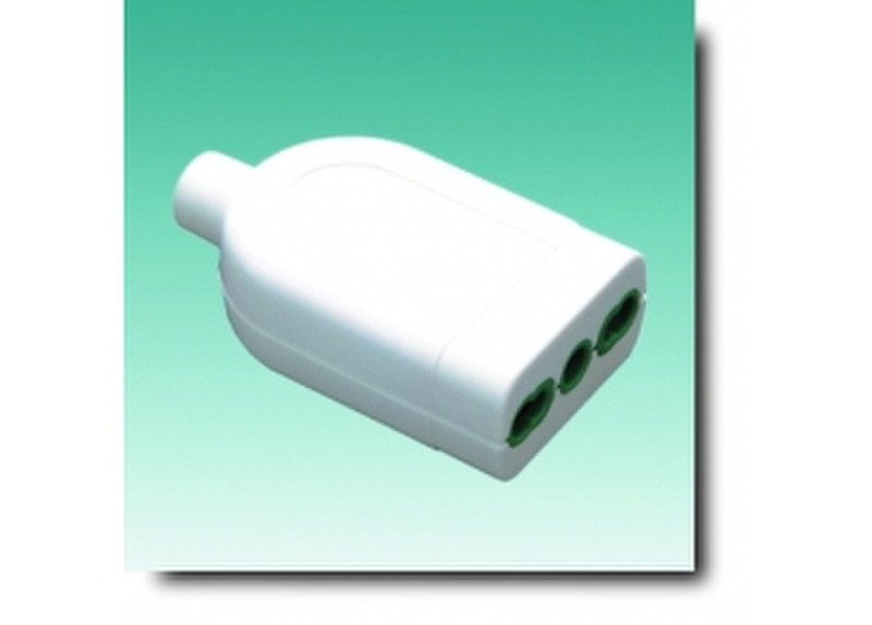 G&BL PR16N P10 White electrical power plug