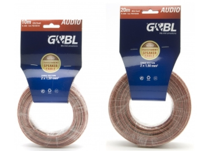 G&BL PST215K 5м Прозрачный аудио кабель