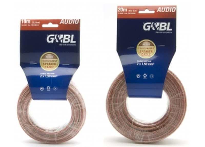 G&BL PST215K 5m Transparent Audio-Kabel