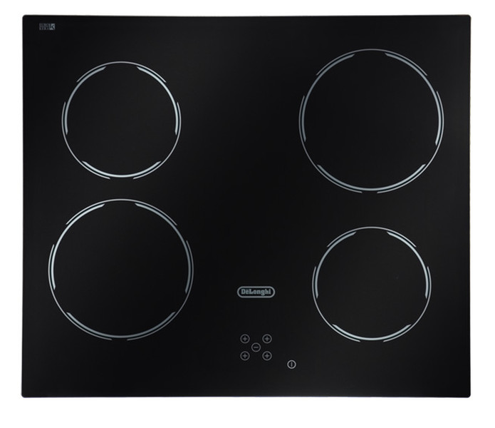 DeLonghi PVC 60 TC built-in Ceramic Black hob