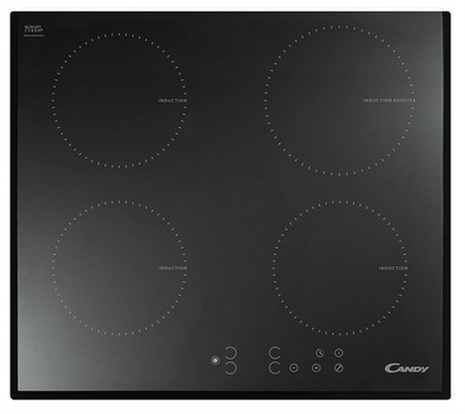 Candy PVI 640 CBA built-in Electric induction Black hob