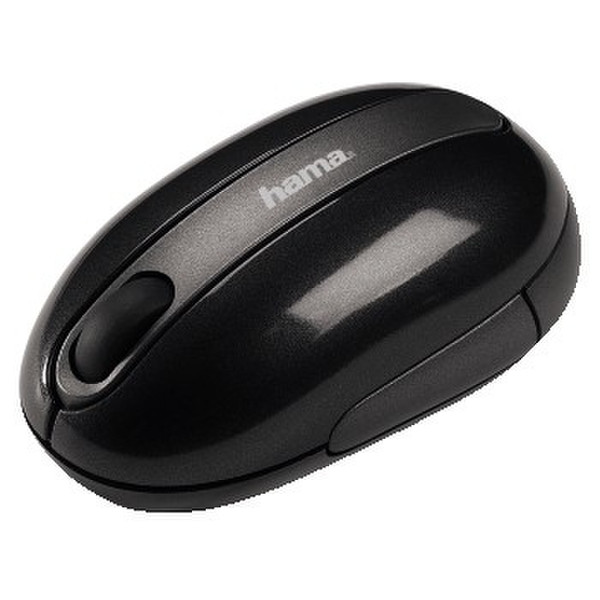 Hama Wireless Optical Mouse M720 Беспроводной RF Оптический 800dpi Черный компьютерная мышь