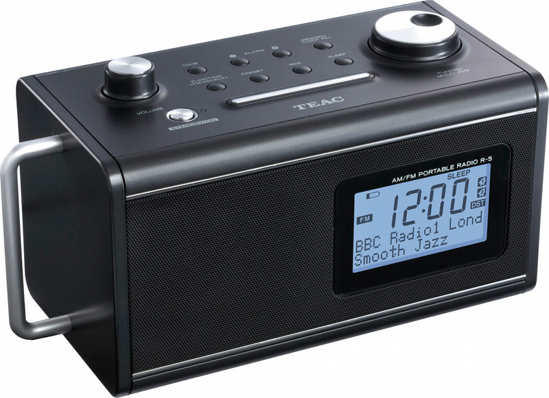 TEAC R-5 Tragbar Schwarz Radio