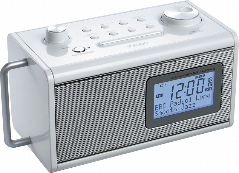TEAC R-5 Tragbar Weiß Radio