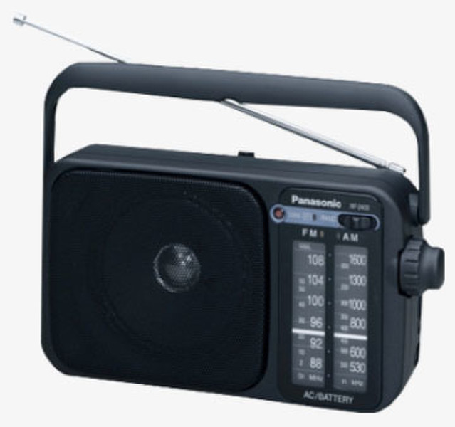 Panasonic RF-2400EJ9-K Persönlich Analog Schwarz Radio