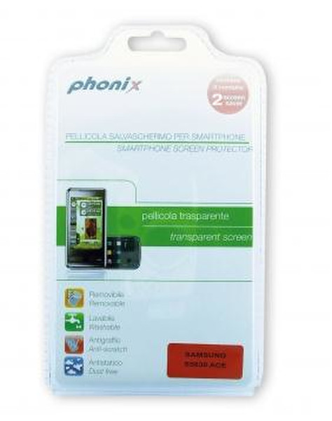 Phonix S5830SP2 Galaxy Ace 2pc(s) screen protector