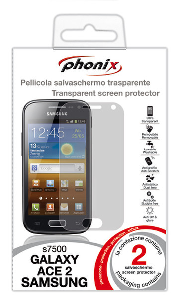Phonix S7500SP2 Bildschirmschutzfolie