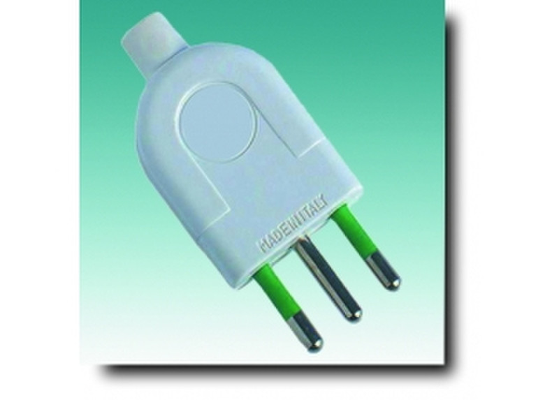 G&BL SP16 2P+T Белый electrical power plug