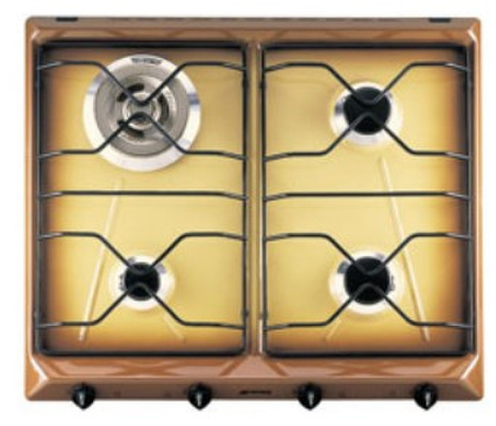 Smeg SRV564TF1 built-in Gas Brown hob