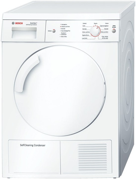 Bosch WTW84100IT Отдельностоящий Фронтальная загрузка 7кг A+ Белый сушилка для белья