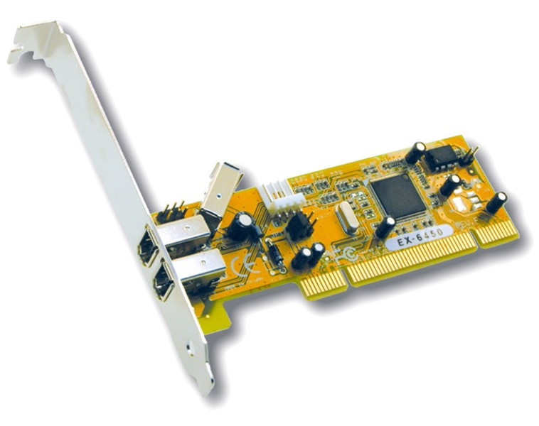 EXSYS 2+1 Port FireWire PCI Card interface cards/adapter