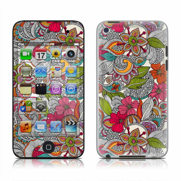 DecalGirl AIT4-DOODLESCLR Skin case Multicolour MP3/MP4 player case