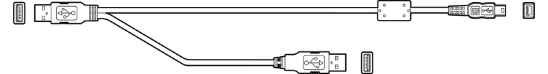 HP 721548-001 USB cable