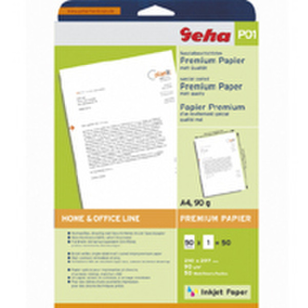 Geha Specially premium paper Matte 50 Sheet Матовый бумага для печати