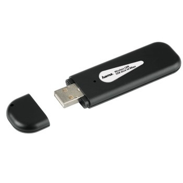 Hama Wireless LAN USB 2.0 Stick 54 Mbps 54Mbit/s networking card