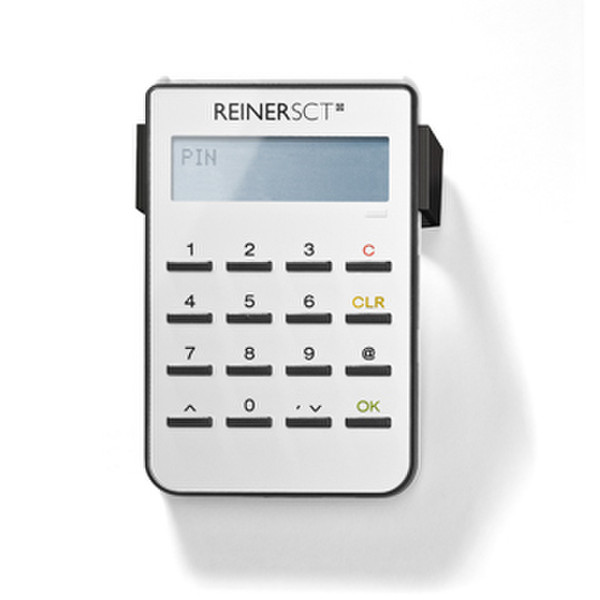 Reiner SCT cyberJack Secoder & Star Money 9.0 USB 2.0 Cеребряный, Белый считыватель сим-карт