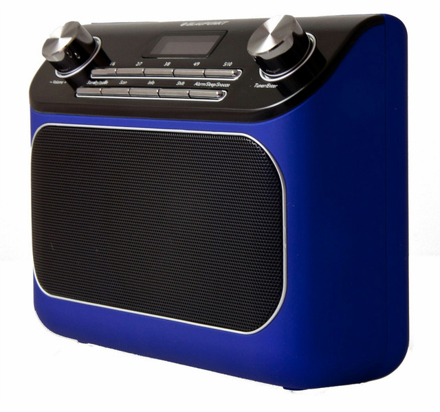 Blaupunkt RX+ 45e Часы Цифровой Синий радиоприемник